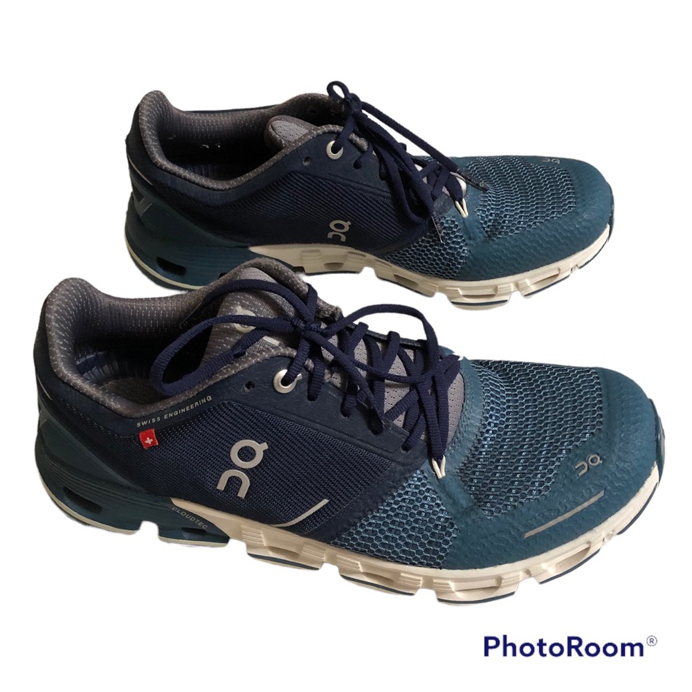 On Cloud Women's Cloudflyer Shoes Women's Running Sneakers Lightweight Blue